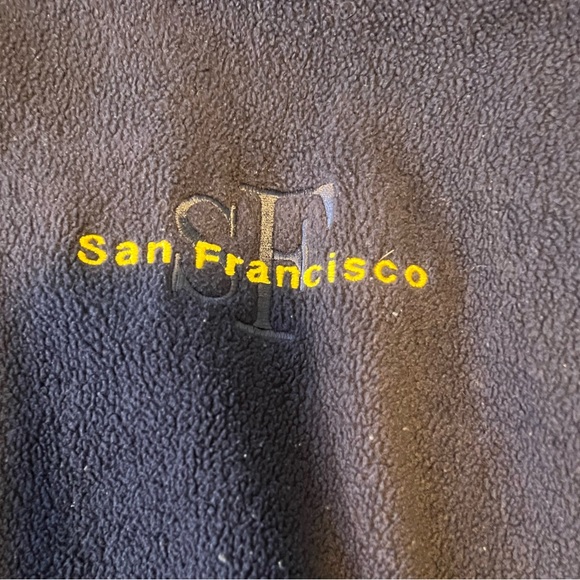 Women’s San Fransisco California Zip Up Fleece Jacket - Picture 2 of 4